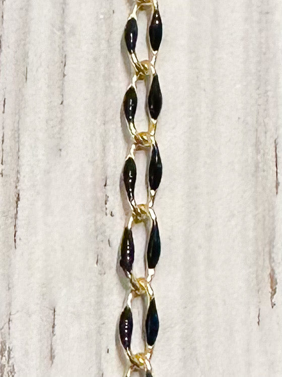 Black Rolo Chain