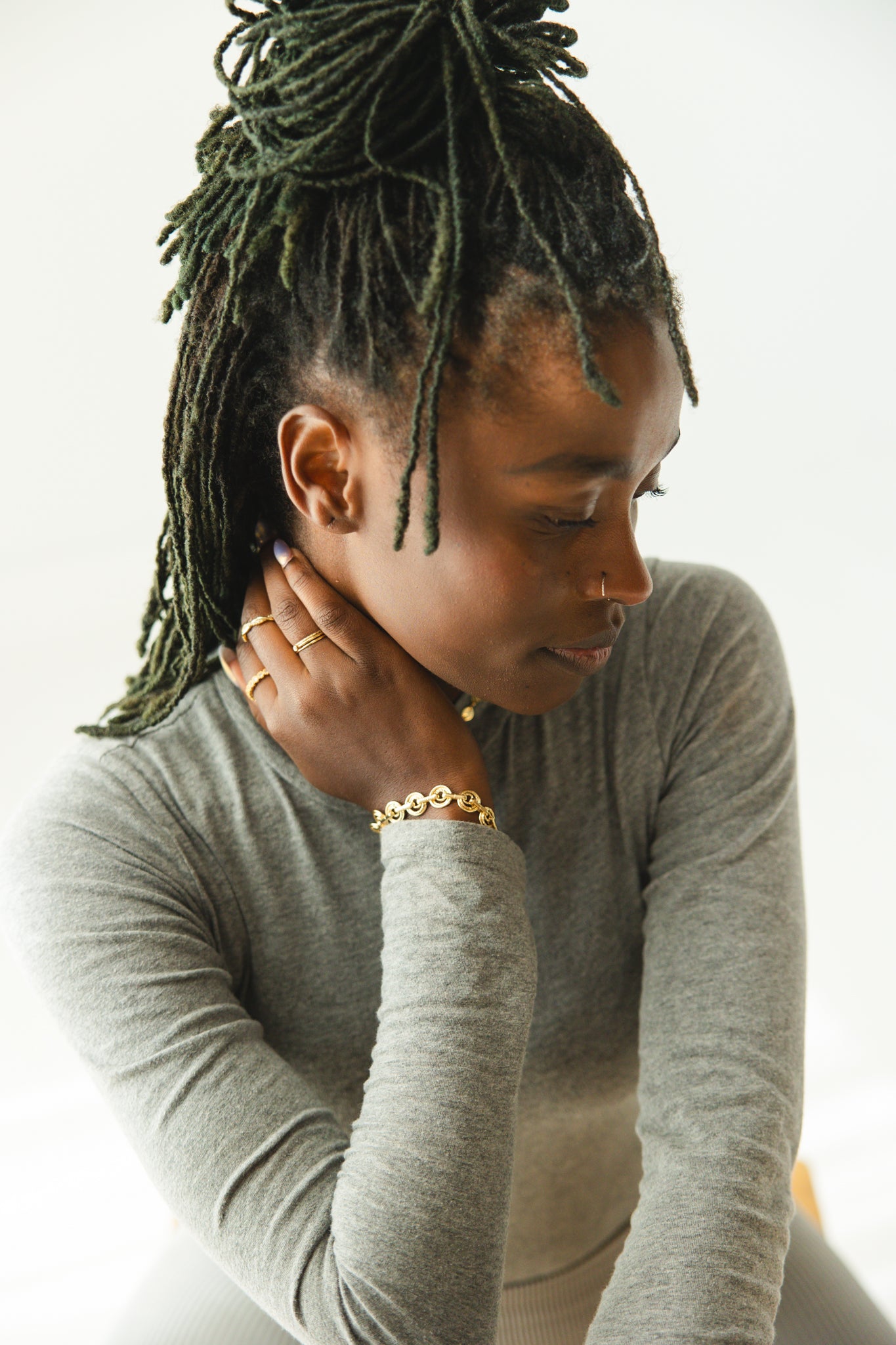 Gold Filled Circles Chain