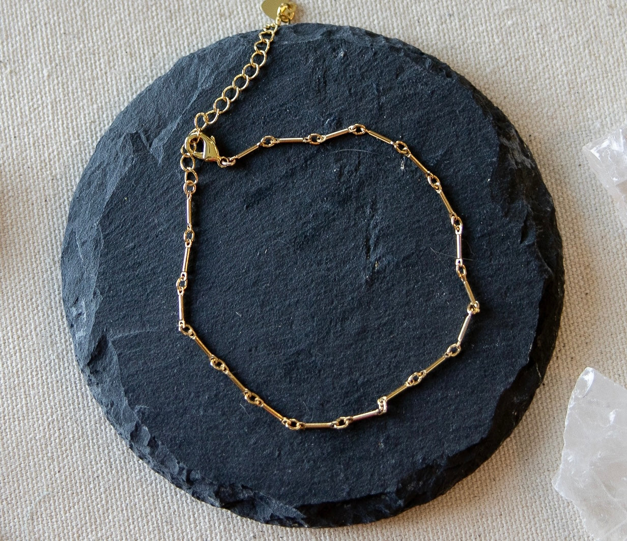 Gold Filled Bar Chain