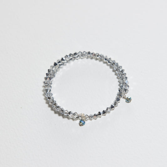 Silver Disco Bracelet