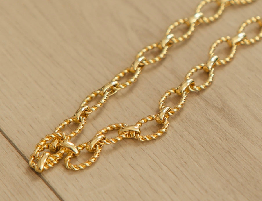Chunky Twist Cable Chain