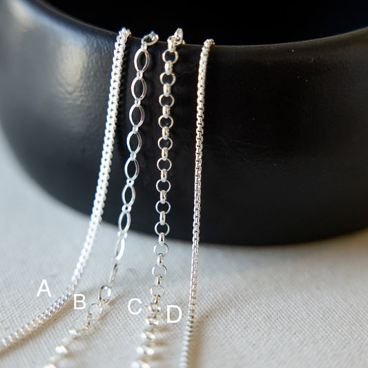 Sterling Silver Winter Chains