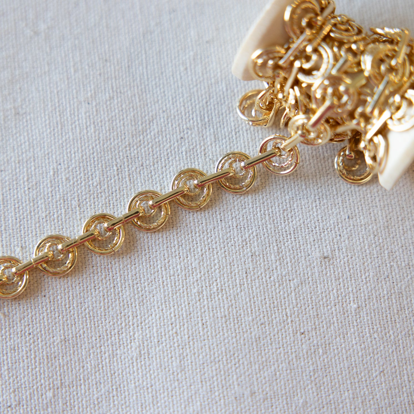 Gold Filled Circles Chain