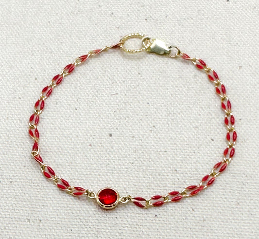 Red Charm Chain