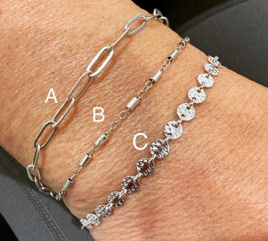 Sterling Silver Bracelets/Necklaces